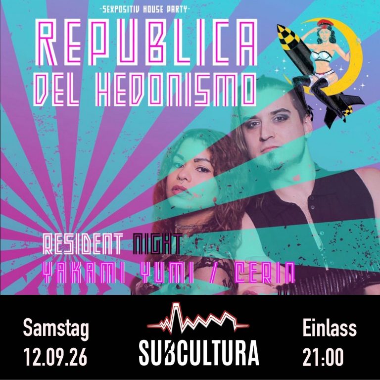 Republica Del Hedonismo – Resident Night