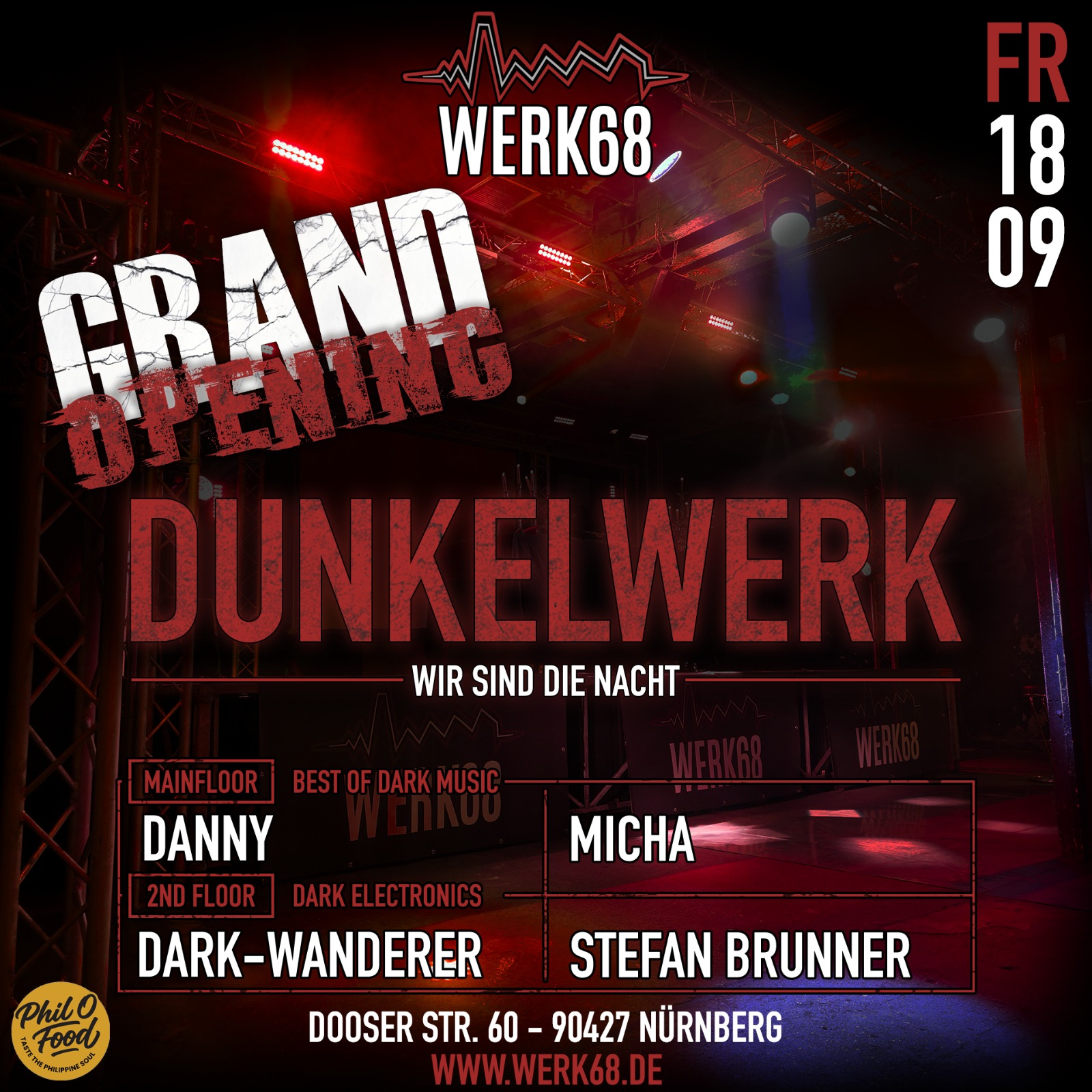 1. Tag Grand Opening DUNKELWERK