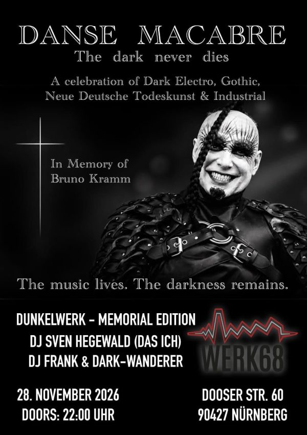 DUNKELWERK – MEMORIAL EDITION In Memory of Bruno Kramm